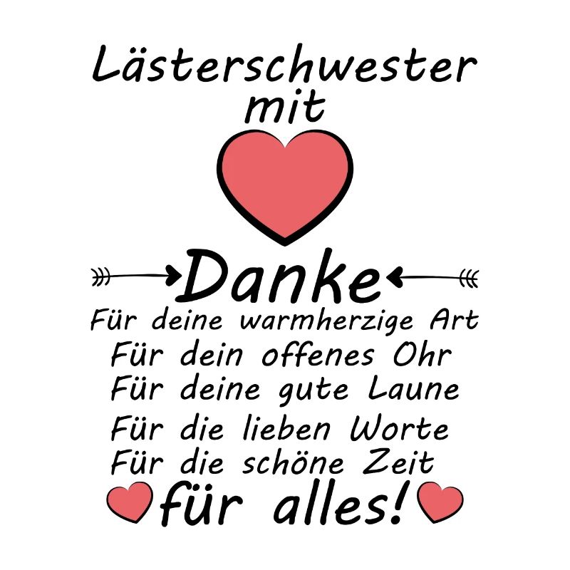 Lästerschwester Danke Dankeschön zum Abschied