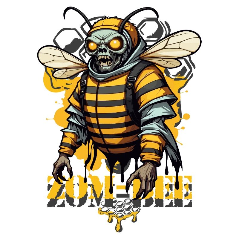 Cool zombie bee