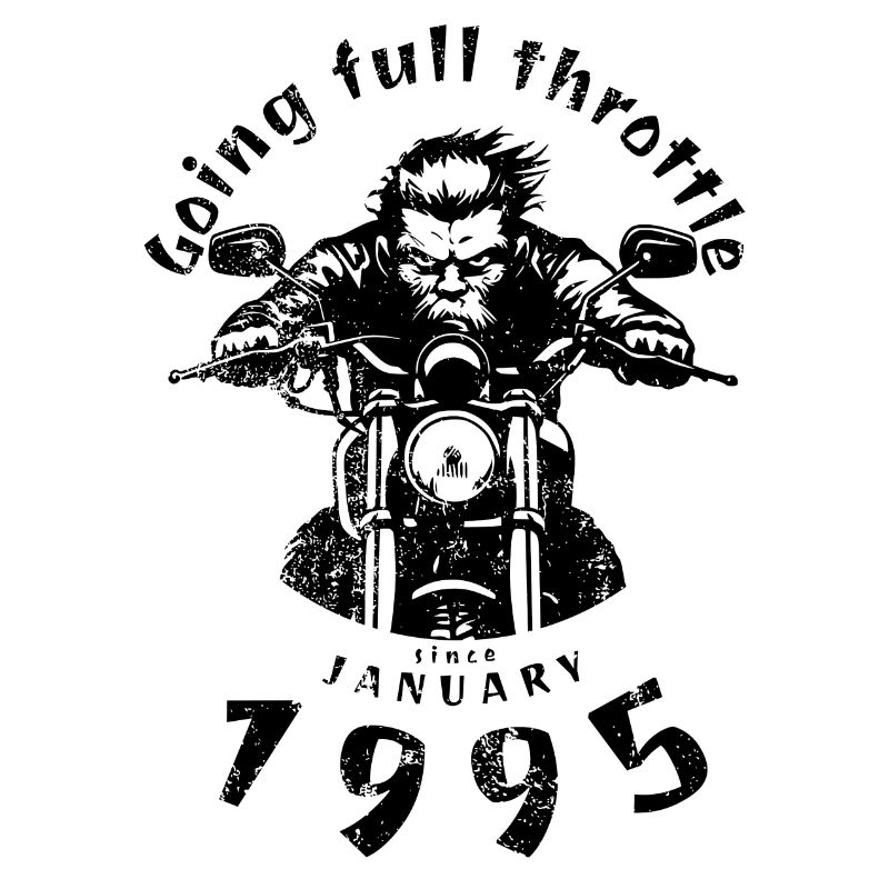 30. Geburtstag Going full throttle since 01/1995