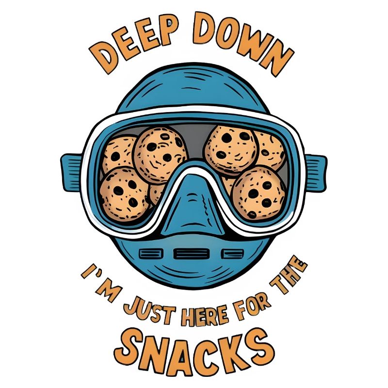 I Dive Deep for Snacks