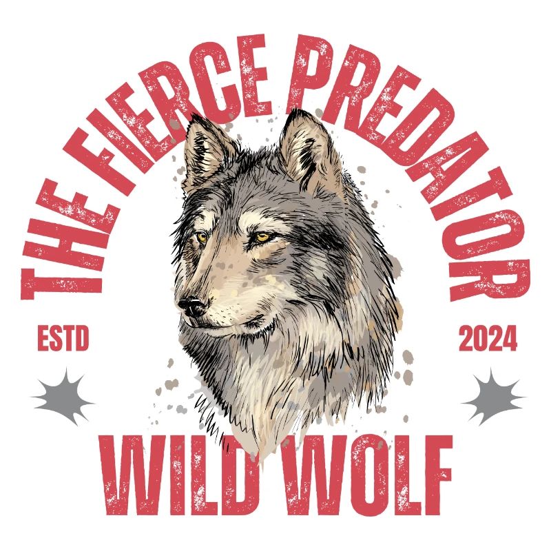 Wild wolf