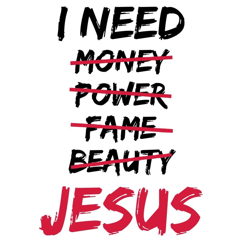 I need Jesus