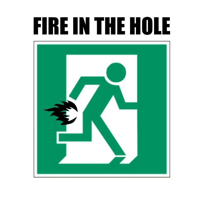 Feu dans le trou