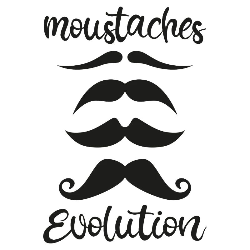 Schnurrbart Evolution