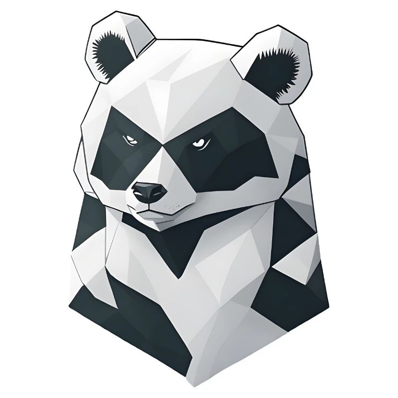 Panda minimaliste