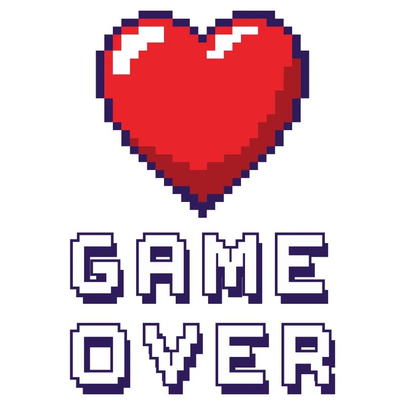 Game Over violet
