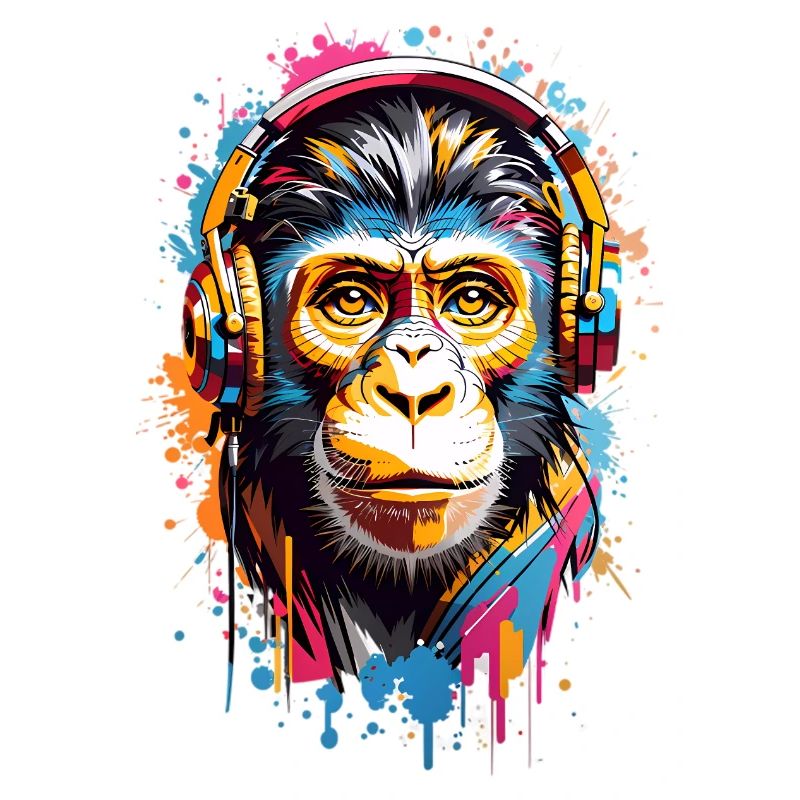Coole Affe