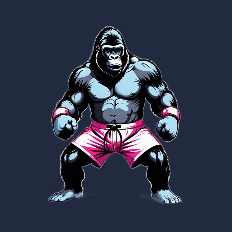 Boxe Boxeur Gorille