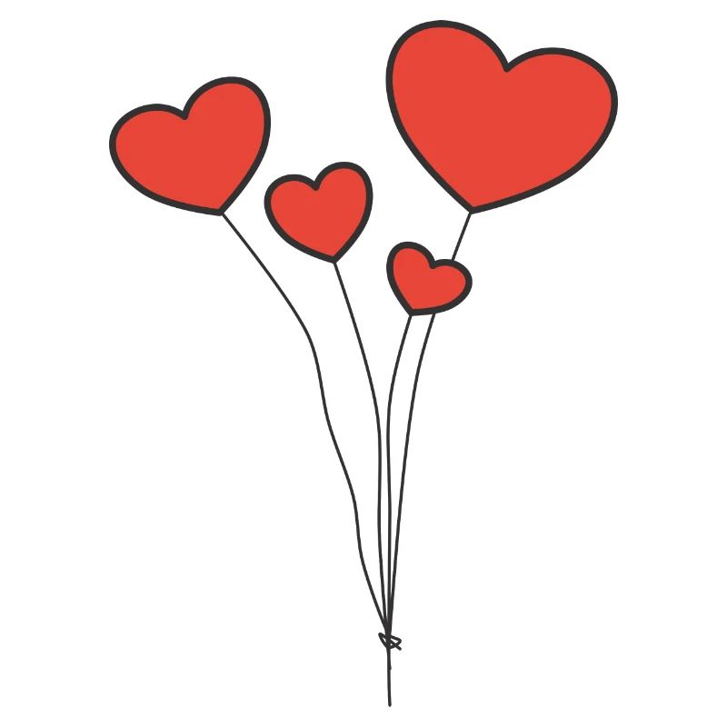 Cœurs de ballon