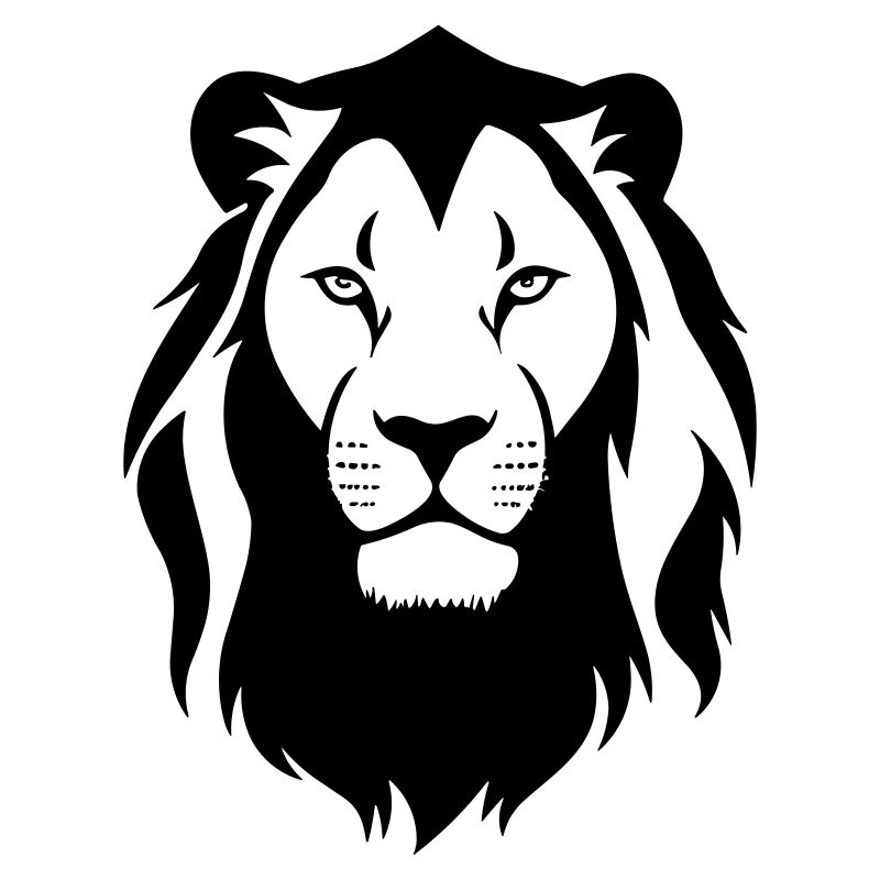 Felin jungle lion's head