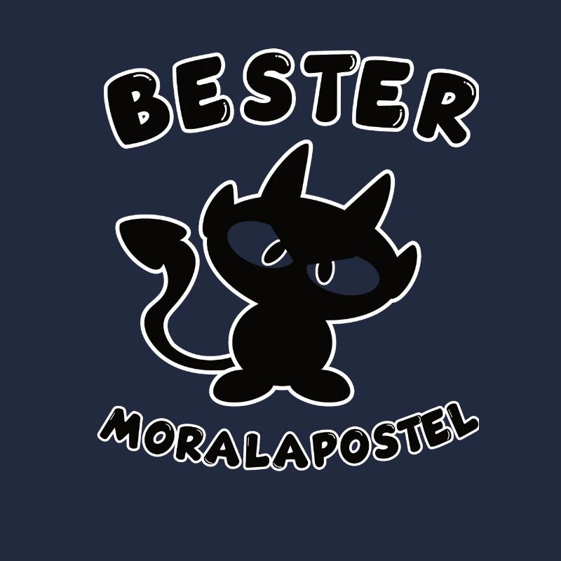 cooles bester Moralapostel Design
