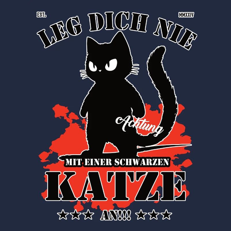 Leg dich nicht mit einer schwarzen Katze an!