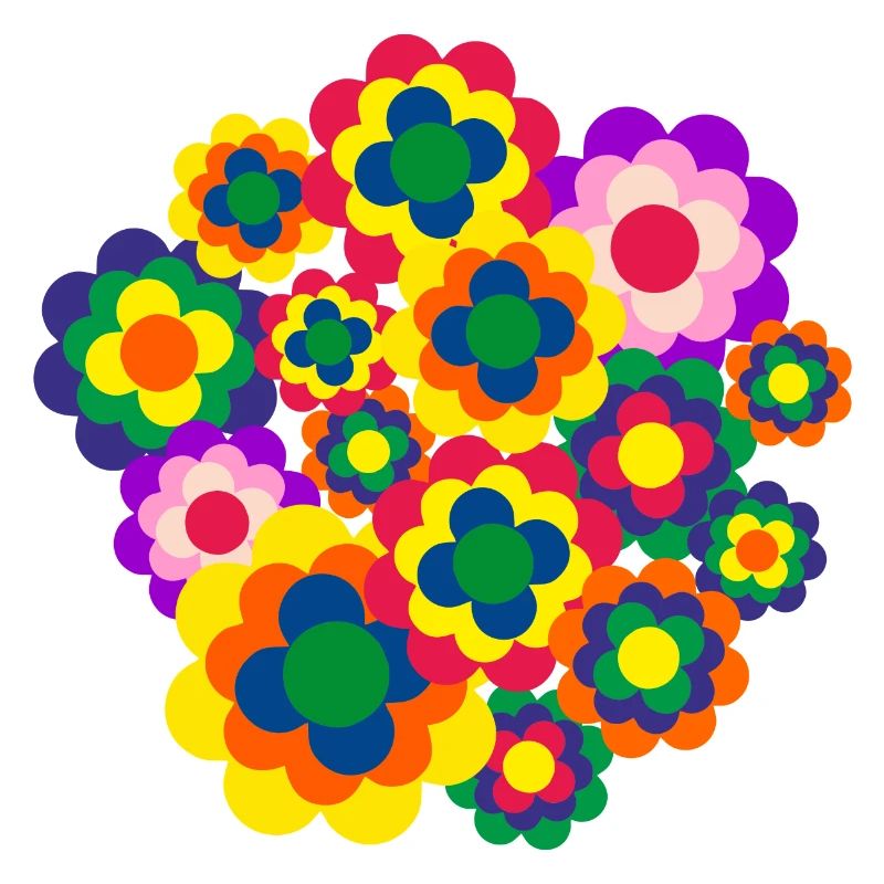 beaucoup plus de fleurs