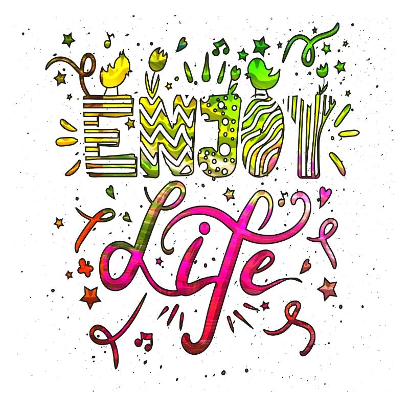Think outside the box positive thoughts happy