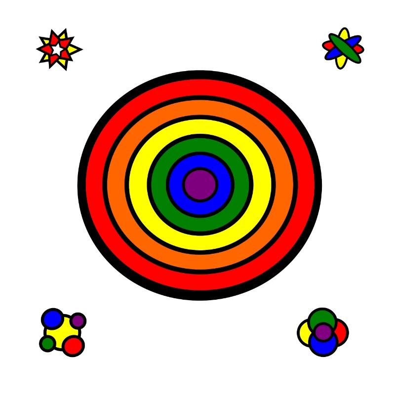 Rainbow designs