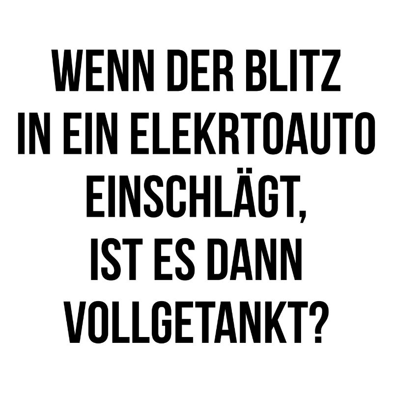 Wenn der Blitz in ein E Auto einschlägt getankt