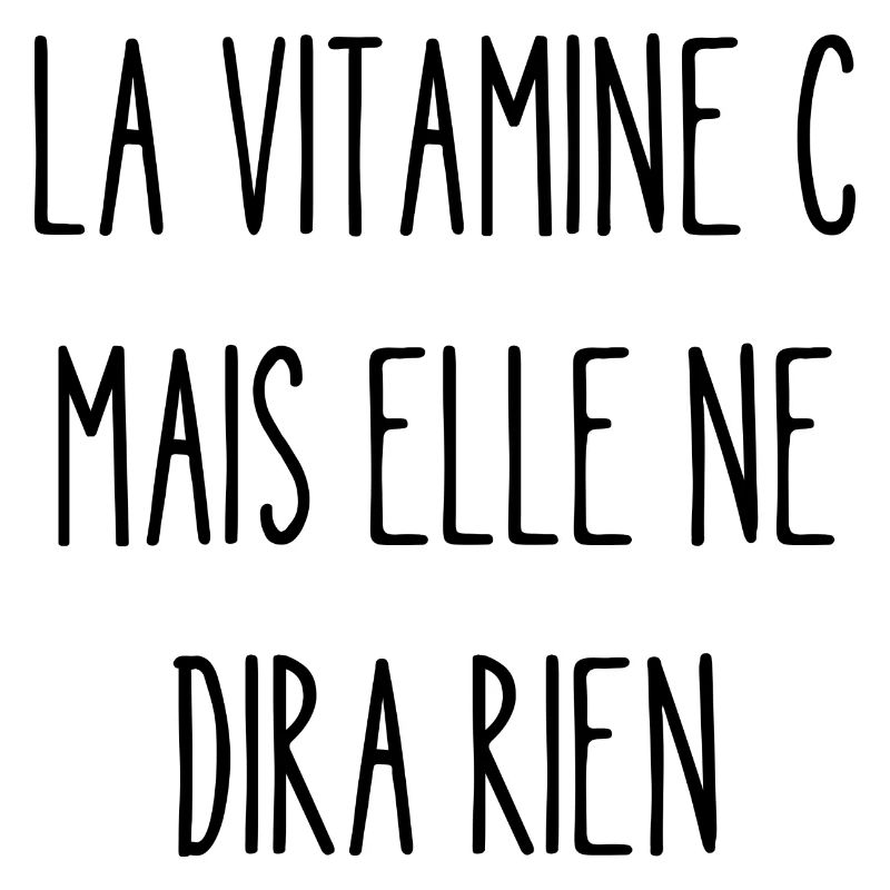 la vitamine c mais elle ne dira rien