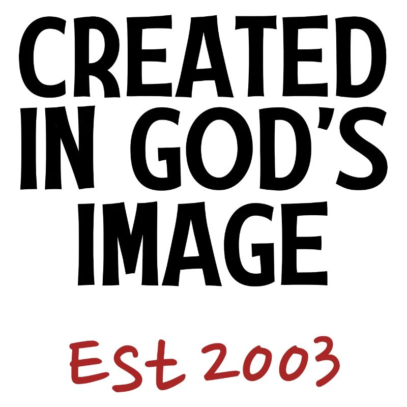 Created in God's Image Est 2003