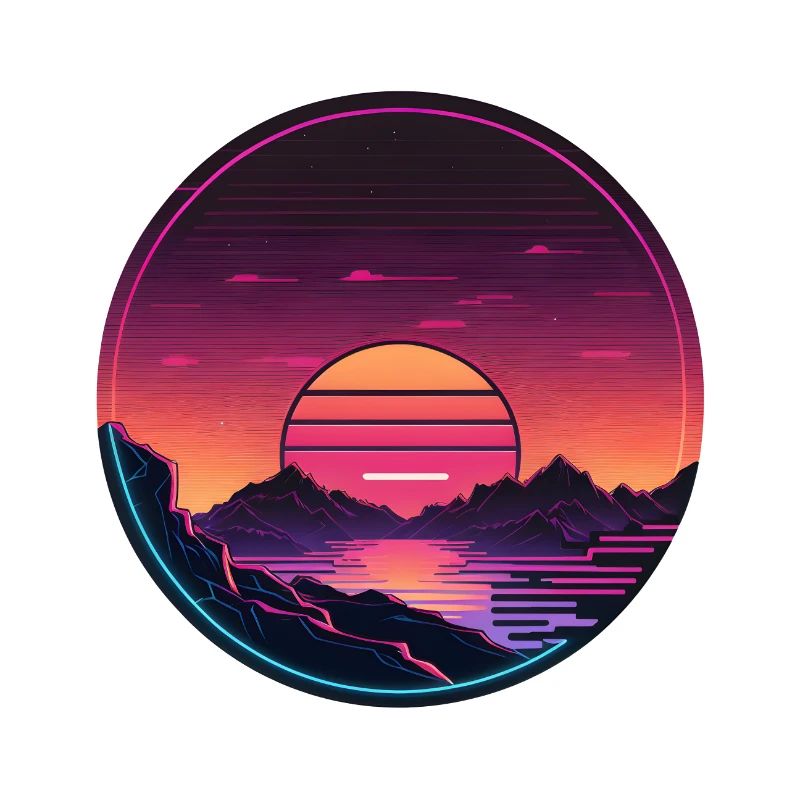 Synthwave Sunset
