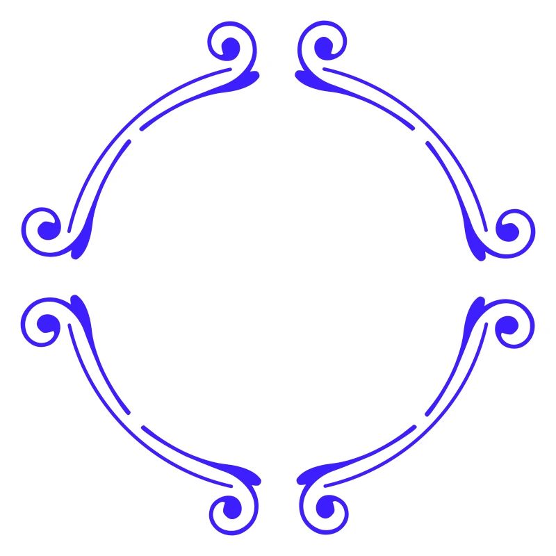 nice round Frame | Vectorgraphic