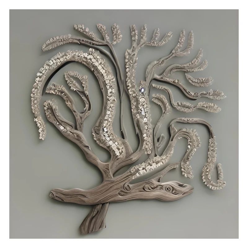 vieil arbre à fleurs