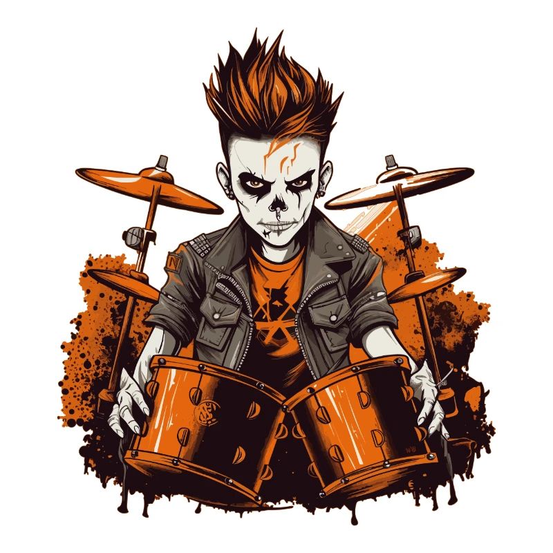 Schlagzeug Drums Punk Drummer