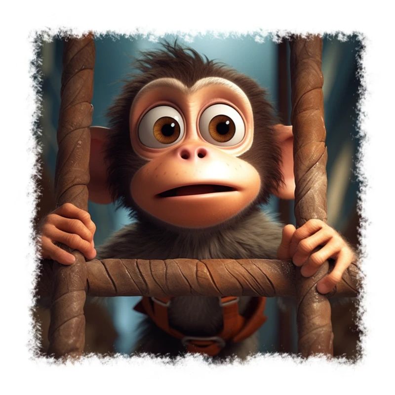 Cute monkey