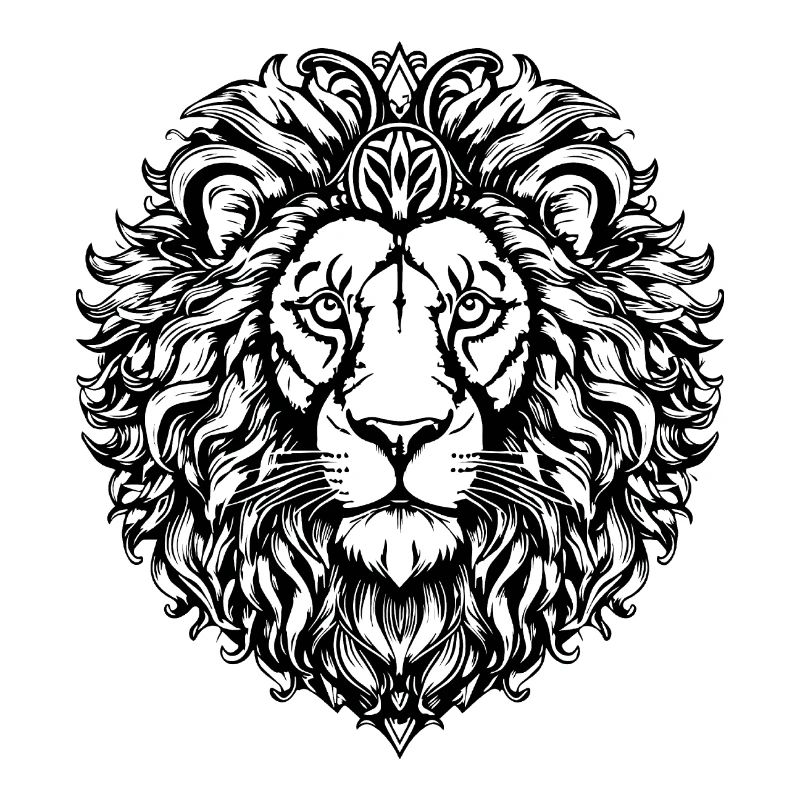 Lion Lion Head Predator