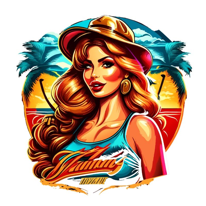 Fille de plage