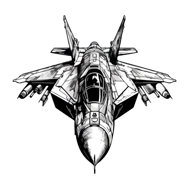 Flamboyant eagle plane