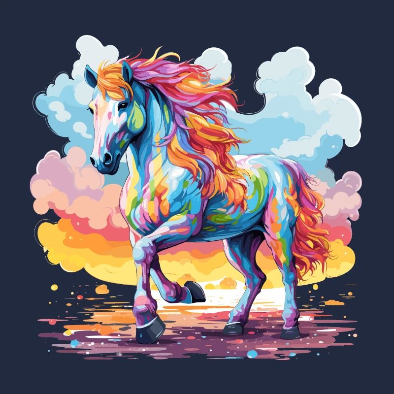 das bunte Pferd