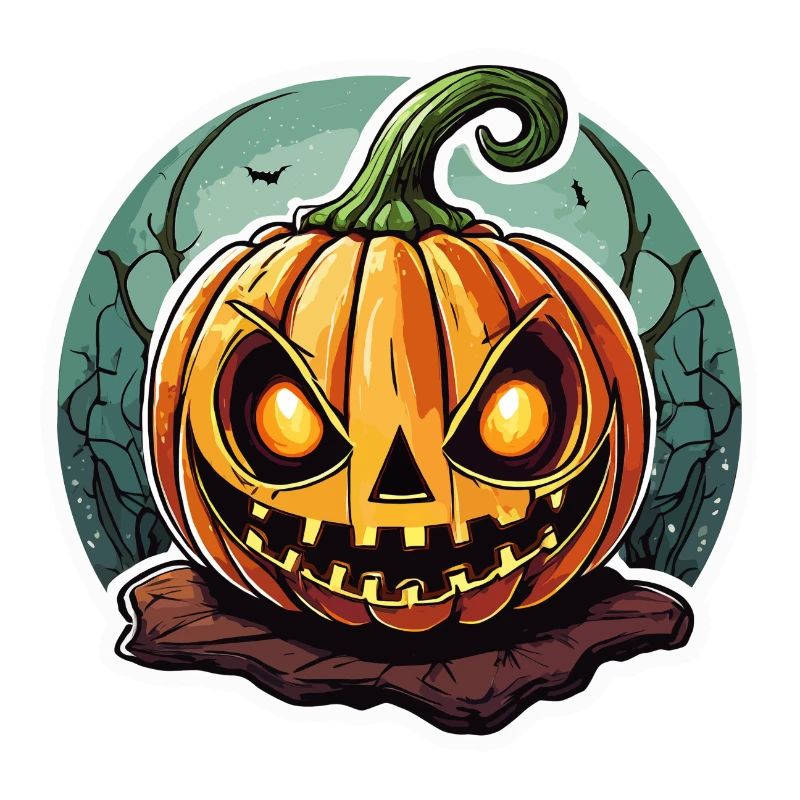 Sinister Jack o' Lantern Pumpkin