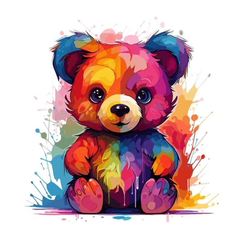der bunte Teddy