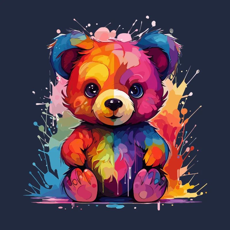 der bunte Teddy