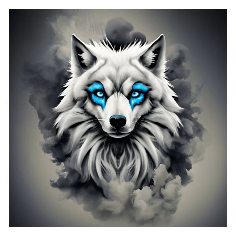wolf blue eyes
