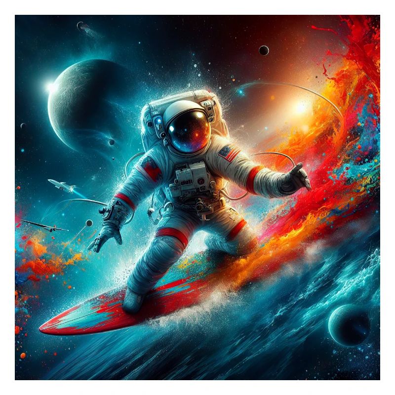 Surf d’astronautes
