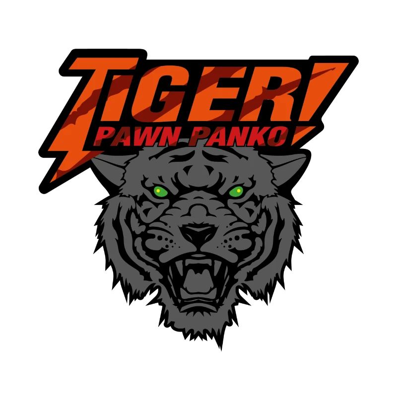 Tiger Pawn Panko orange - grey