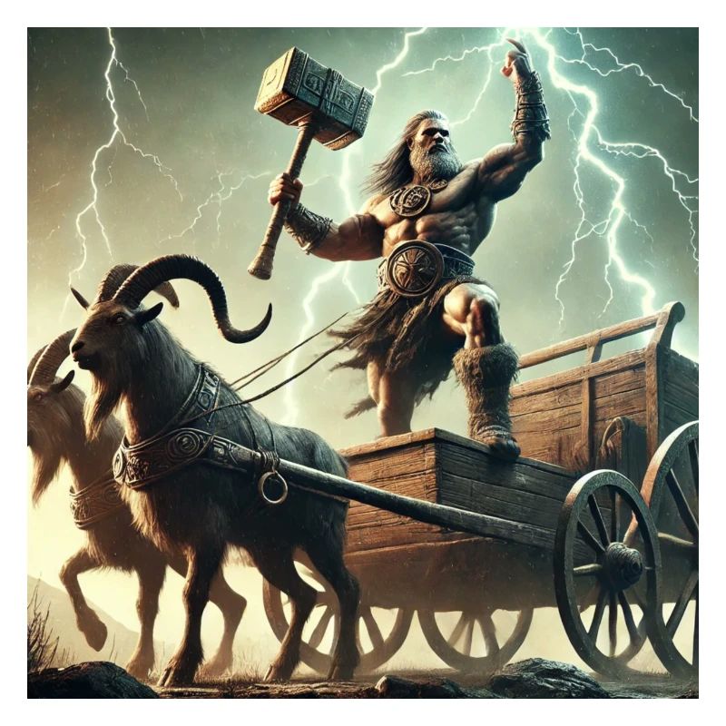 Thor, Wikinger und germanischer Gott