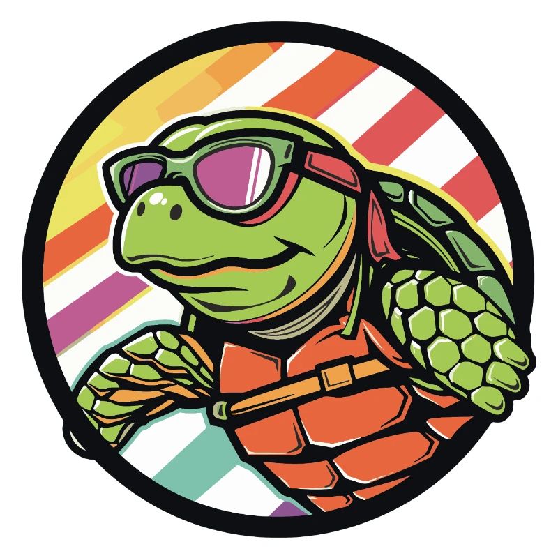 Turtle Comic Cool
