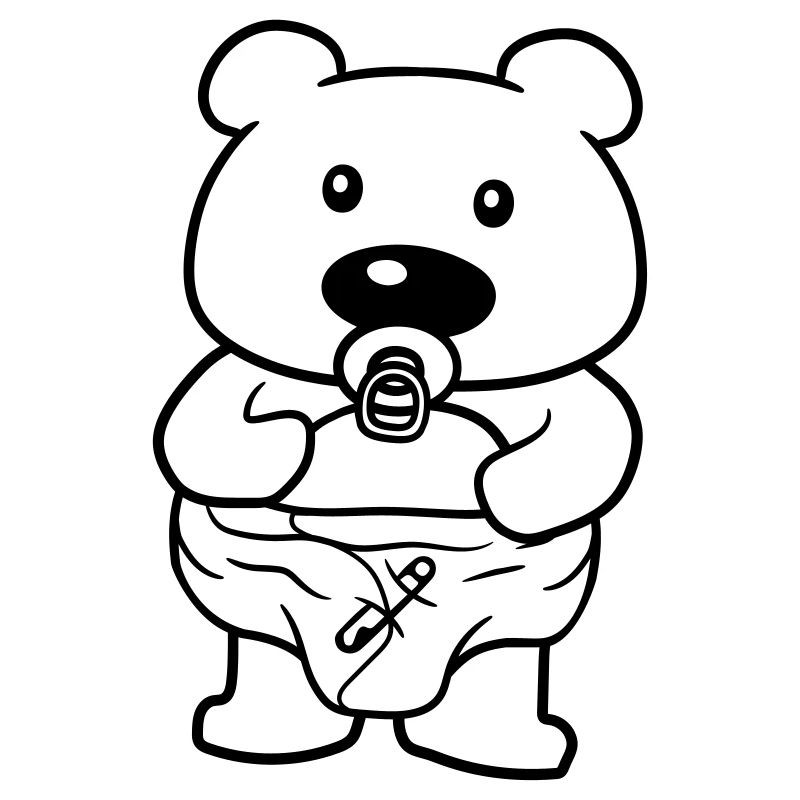 sucette bébé teddy couche culotte suesser klei