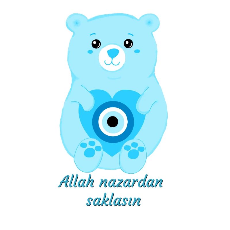Evil Eye Protective Bear