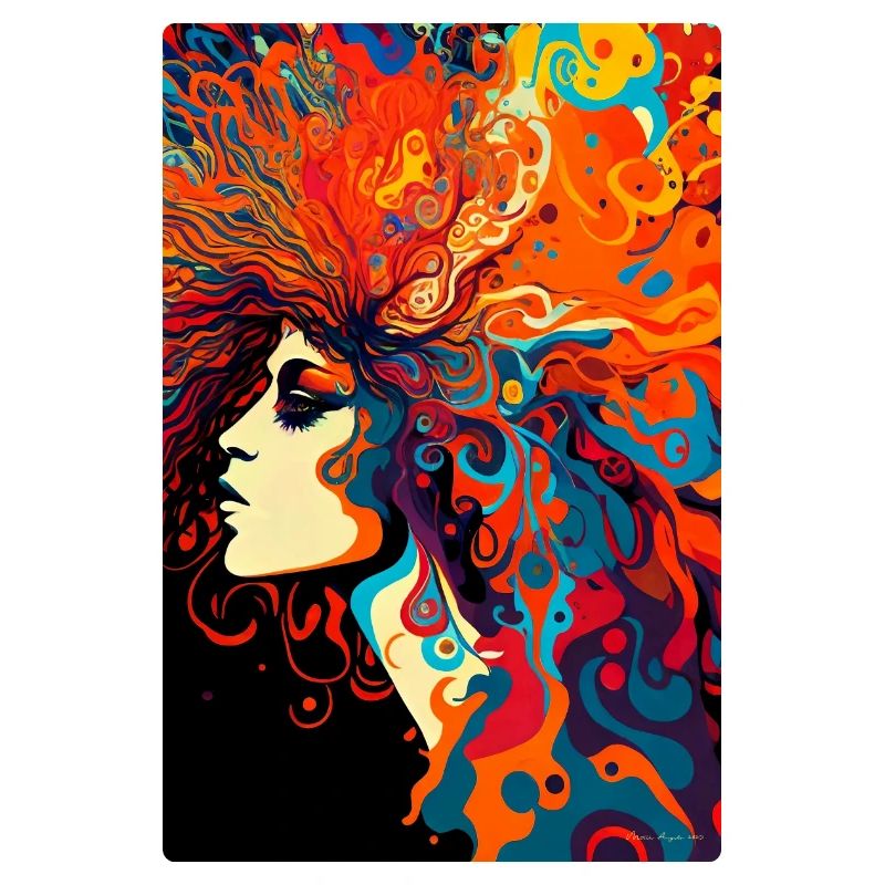 On stage in the 70s -3- Psychedelic art
