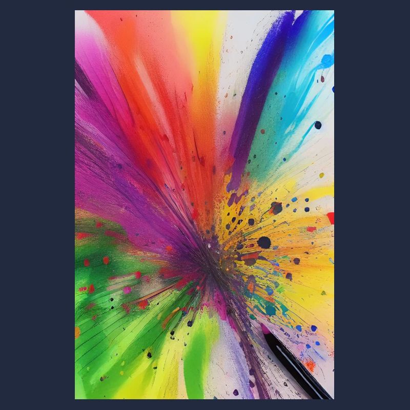 Éclaboussures de couleur