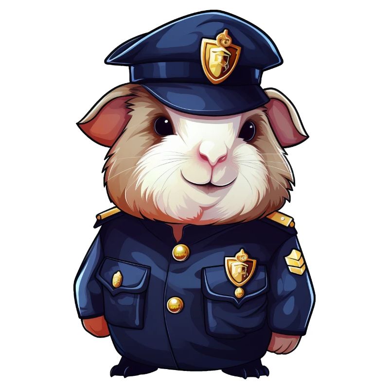 Police du cochon d’Inde