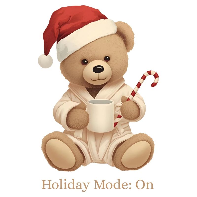 Cozy Teddy Xmas – Mode vacances : Activé