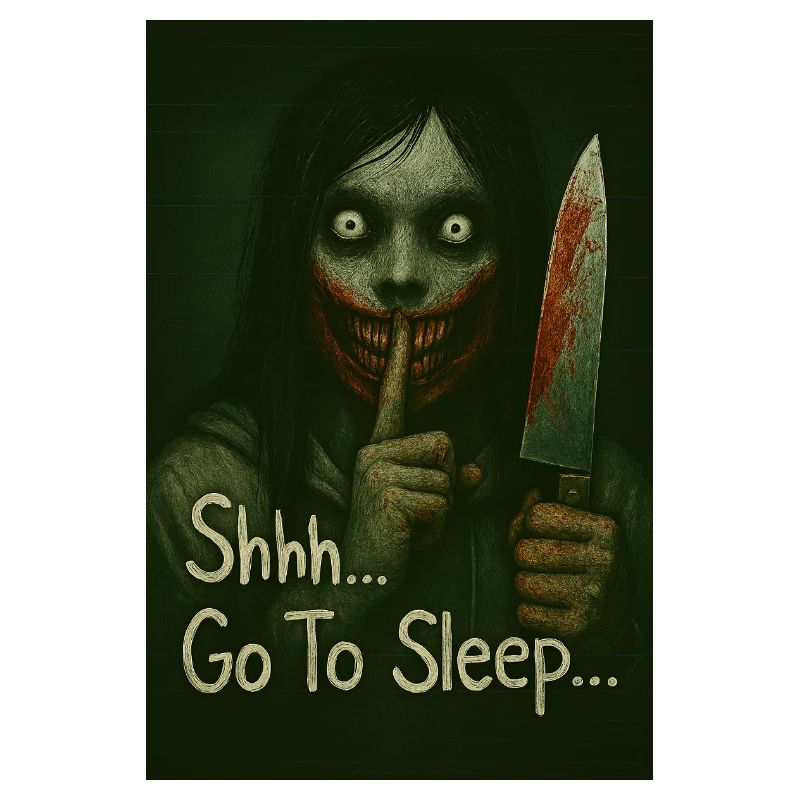 Jeff der Killer Pssst... Gehe zu Schlafmesser Art Dark