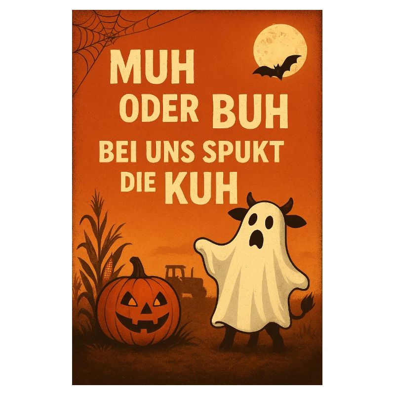 Spukkuh Halloween: MuH oder Buh