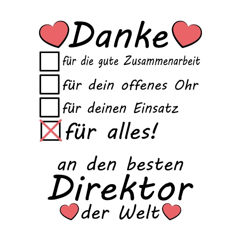 Beste Direktor Schule Danke Abschiedsgeschenk