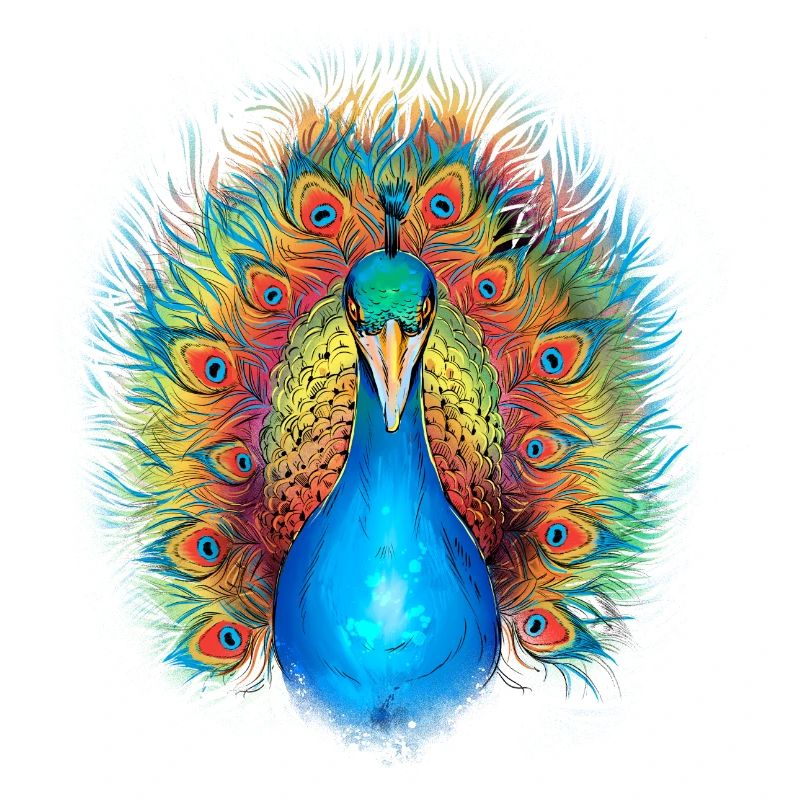 Great Peacocks Bird Complete Bird Cage