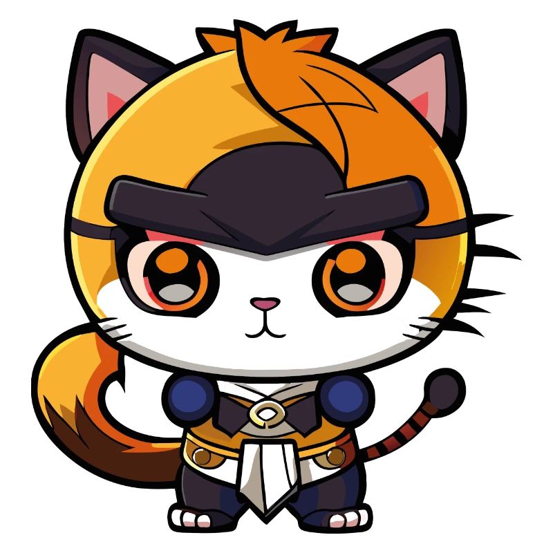 Ninja Katze Kung Fu Kitty